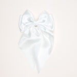 Glossy Long-Tail Bow Hair Clip - Image 2