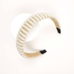 Pearl and Gold Chain Hairband - Image 2