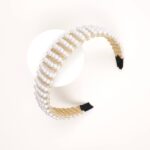 Pearl and Gold Chain Hairband