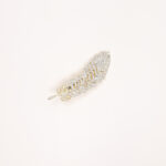 Crystal Leaf Metal Hair Clip - Image 2