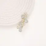 Pearl Butterfly Crystal Hair Clip
