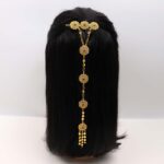 Gold Filigree Chain Hair Clip