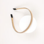 Slim Ribbed Metal Hairband - Image 3