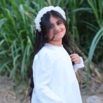 Ivory Sheer Ruffle Hairband - Image 2