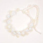 Ivory Floral Fabric Headband - Image 2