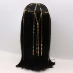 Gold Drape Chain Hairband