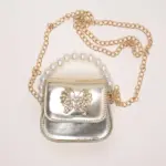 Butterfly Pearl Handle Crossbody Bag - Image 6