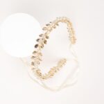 Gold Leaf Pearl Hairband - Image 3