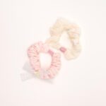 Lace and Butterfly Hair Scrunchie Set - Image 2