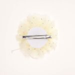 Rose Hair Clip with Crystal Accents - Image 3