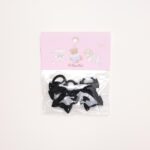 Mini Bow Elastic Hair Tie Set