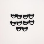 Mini Bow Elastic Hair Tie Set - Image 2